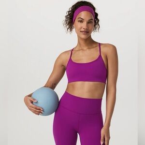 Vuori Women's Magenta Sports Bra